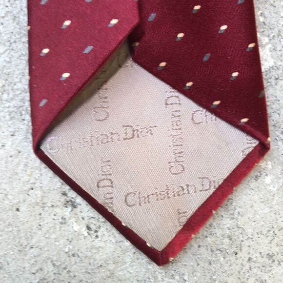 Christian Dior Silk tie - Picture 3 of 3